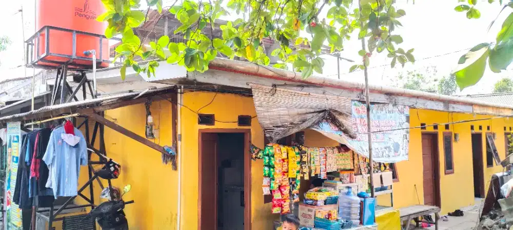 DI JUAL KONTRAKAN 5 PINTU WARUNG BONGKOK DI SUKA DANAU CIKARANG BARAT