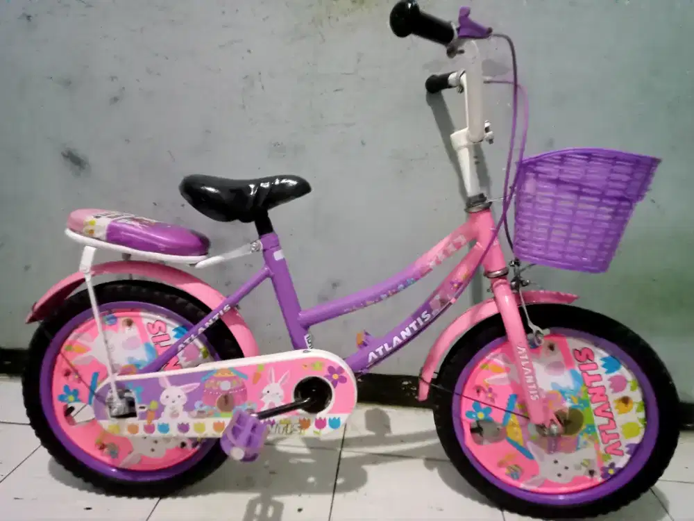 Dijual sepeda mini merk ATLANTIS ring 16 kondisi msih bgus Kker normal