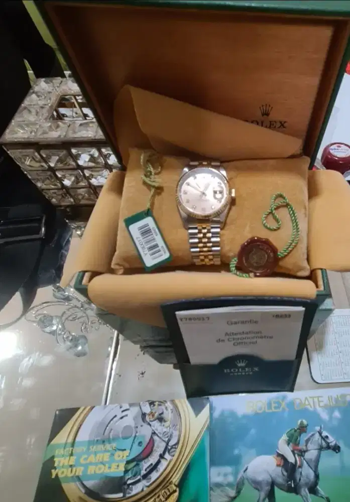 Rolex Datejust Steel Gold Diamond