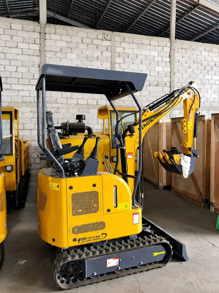 Jual Mini Excavator 1,7 Ton Merek Ternama HENGWANG Type HW-17 Termurah