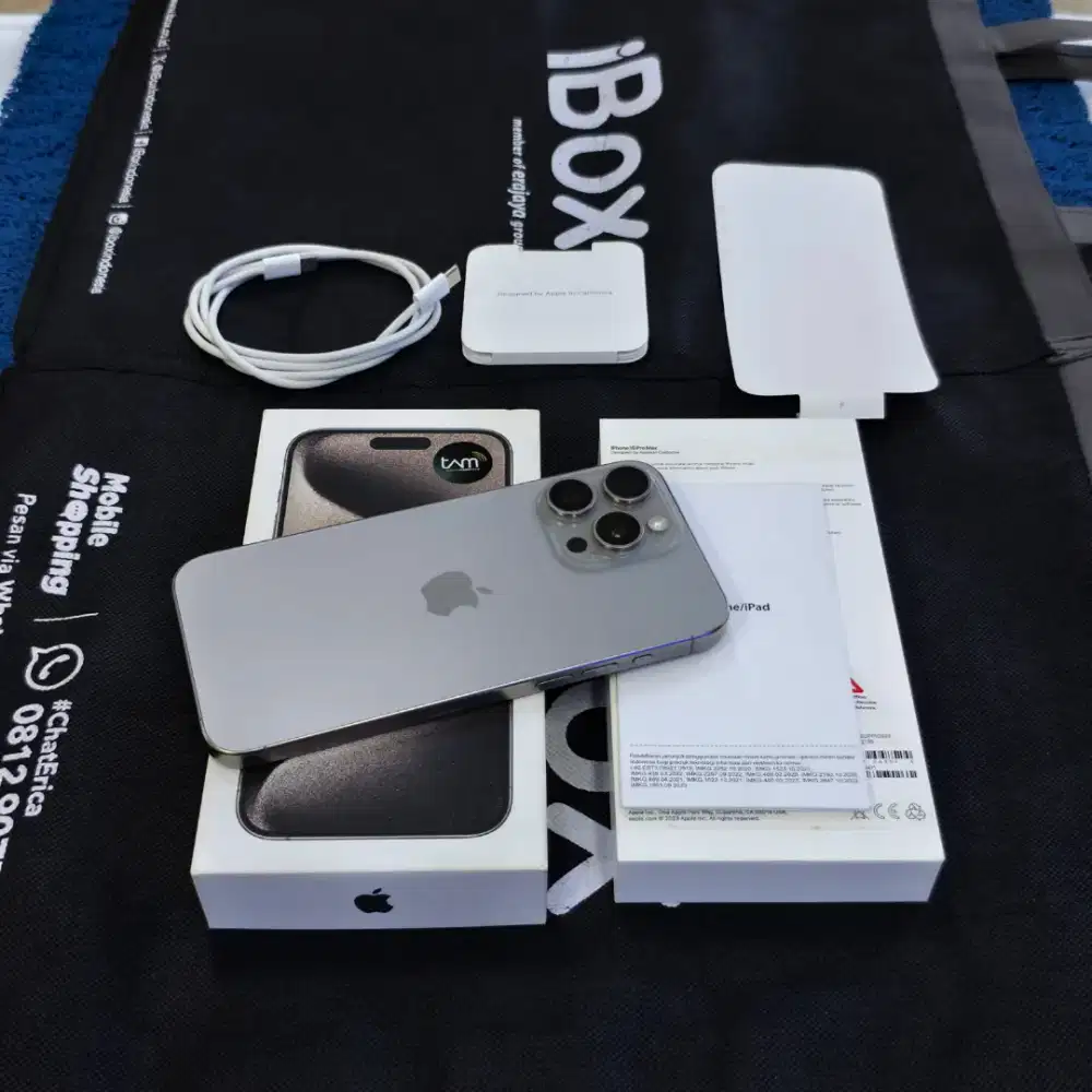 Iphone 15 Pro Max 256gb iBox 99% like new BH 91% CC 320