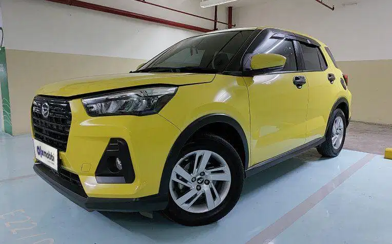 TDP 10 JT Daihatsu Rocky 1.2 X Bensin-AT Kuning 2023