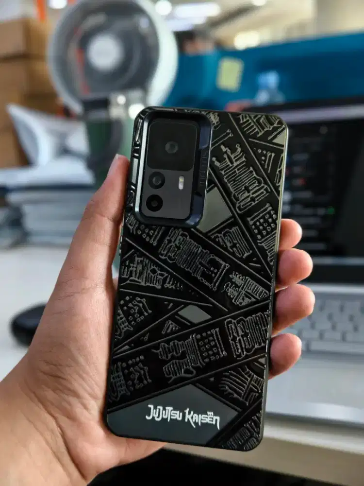 Xiaomi 12T 5G 8/256GB Black Second Minus Layar Bergaris Mesin Normal