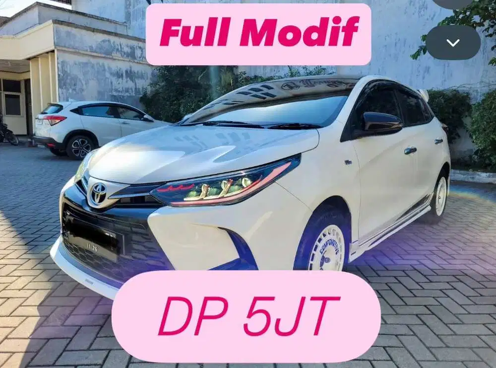 Toyota Yaris GR Sport Matic 2021 Mulus Like New Full Modif