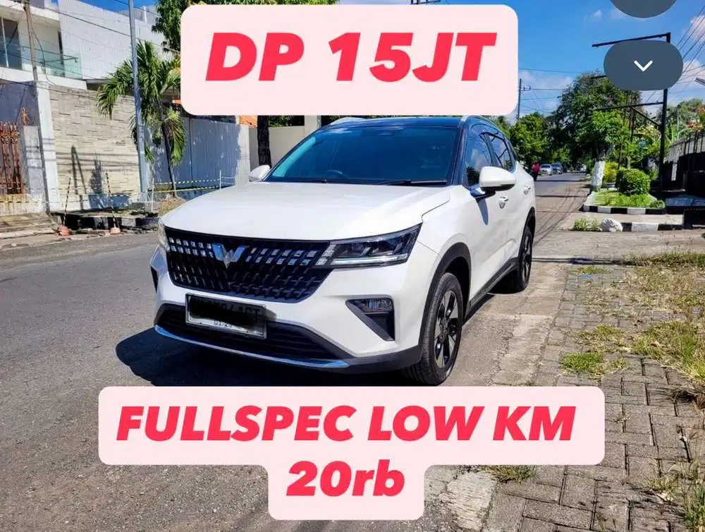 Wuling Alvez EX Sunroof Matic 2024 Putih Mulus Like New