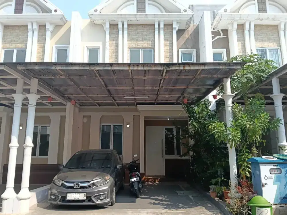 Disewakan rumah murah 2lantai di Cluster Thames Jakarta Garden City Jakarta Timur siaphuni minimalis modern