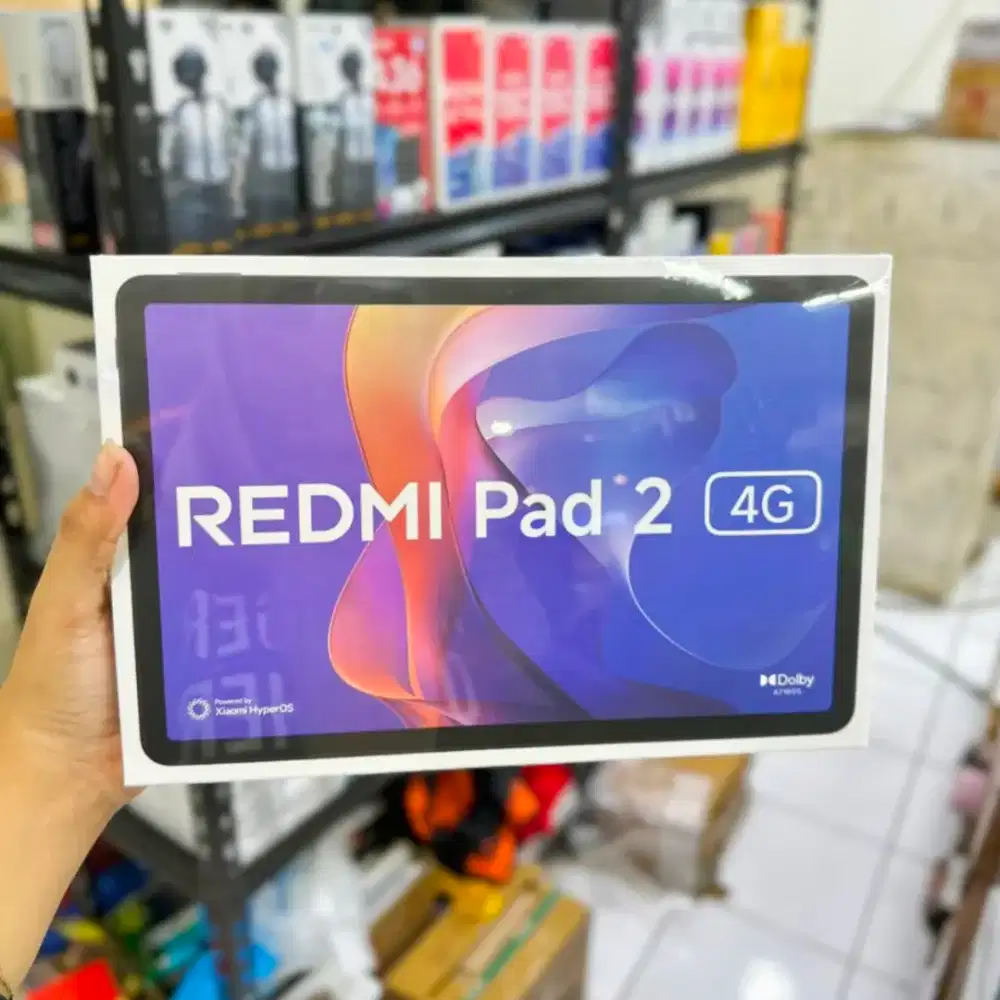 Xiaomi Redmi Pad 2 4G 4/256 Gb New Baru Murah Garansi Resmi 1 Tahun