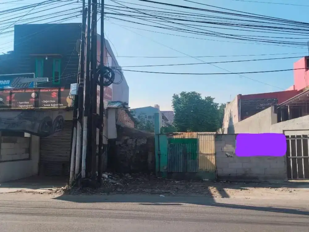 DIJUAL LAHAN KOMERSIL DI AREA STRATEGIS JL UTAMA JAKASAMPURNA BEKASI