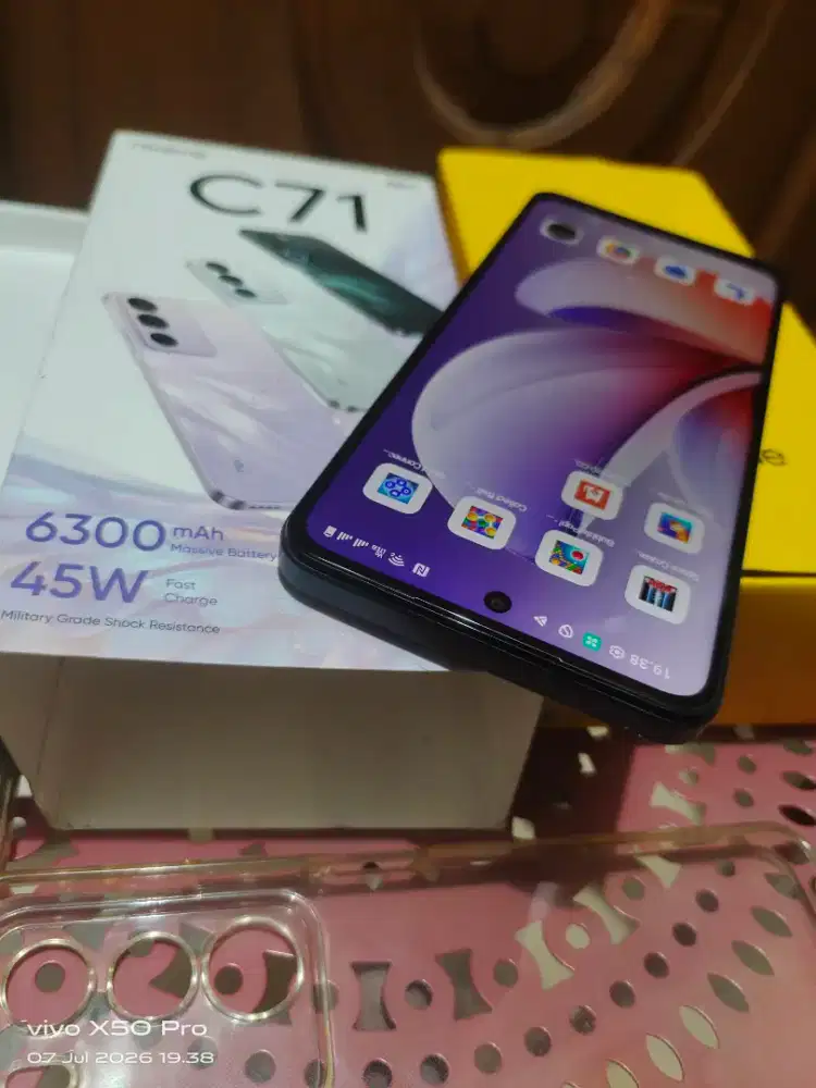 Realme C71 4/128 Mulus Fullset Ori