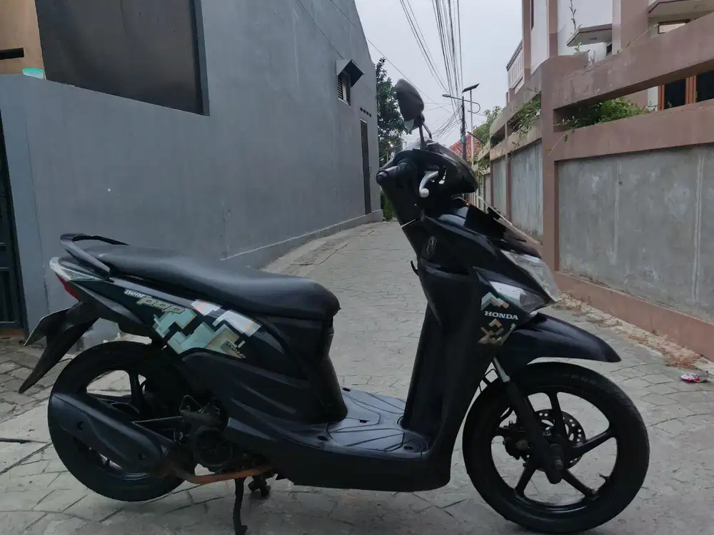 Honda beat pop fi esp 2017 stater halus mulus terawat