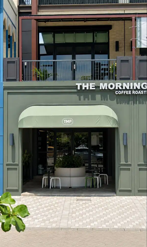 kanopi kain awning murah warna hijau untuk toko dan ruko