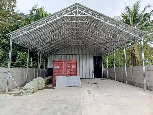 Bangun Gudang Usaha Ternak Pabrik Baja Ringan SNI Bergaransi