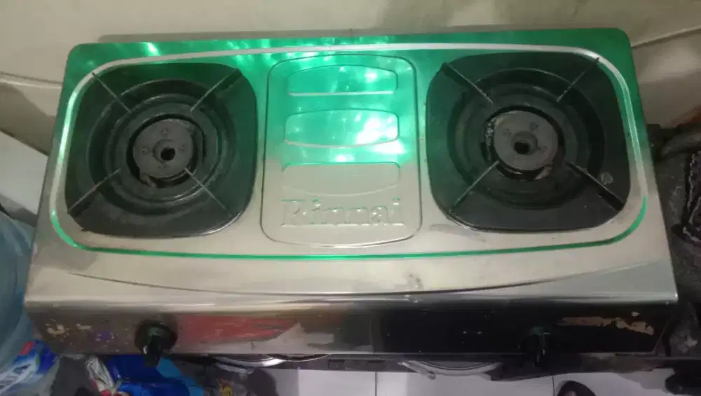 Kompor turnamen 2 tungku % regulator + tabung melon
