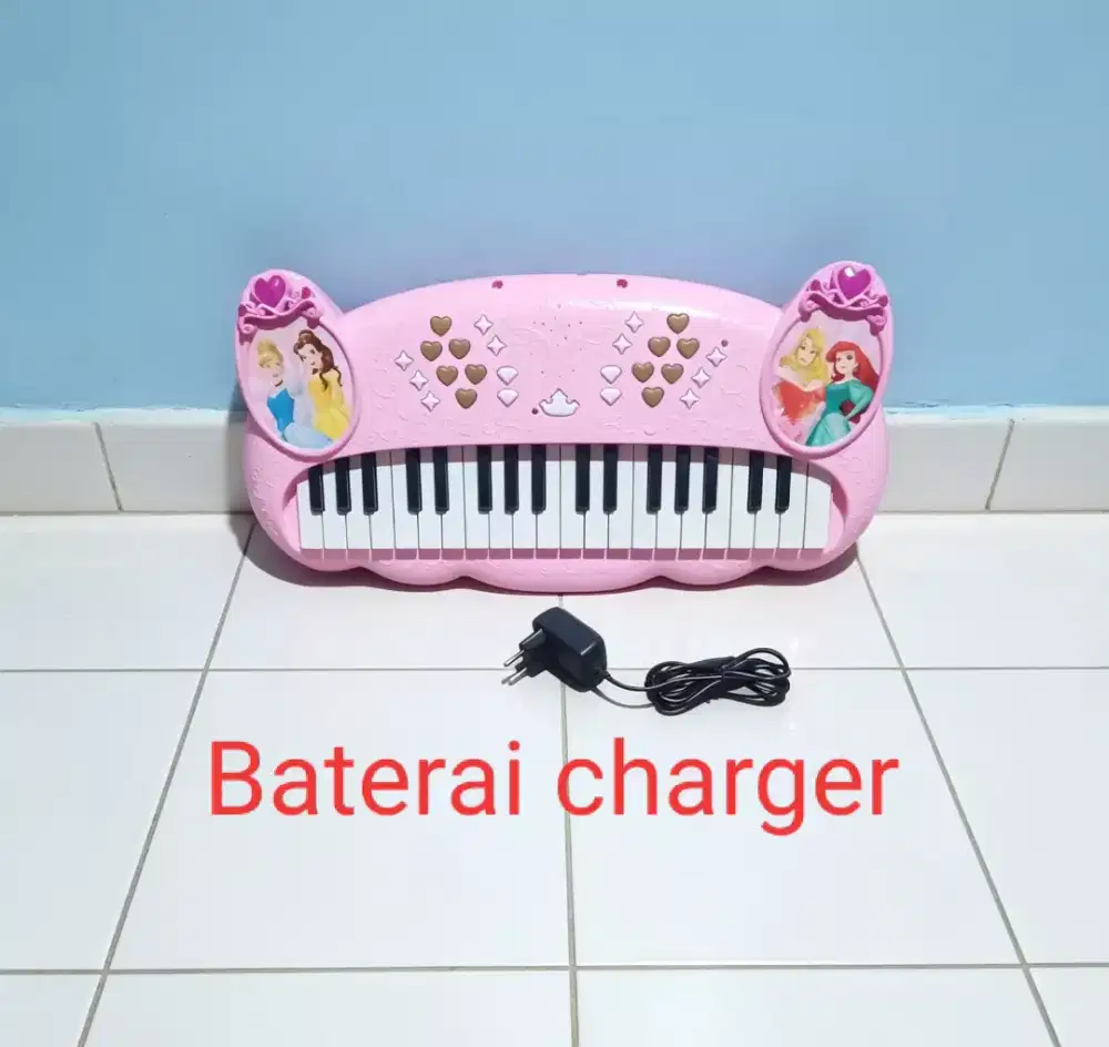 Mainan anak piano charger