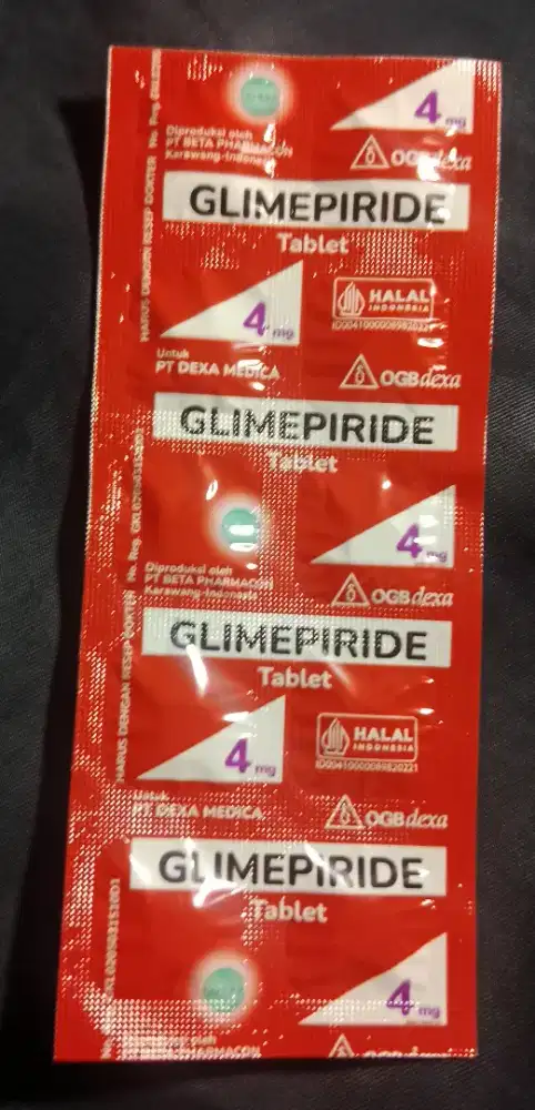 Glimipiride 2mg 4mg