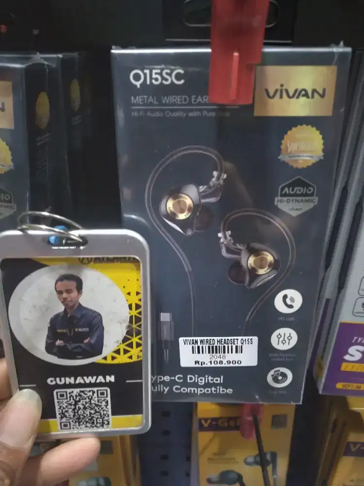 Headset VIVAN Q15S ATLANTIS DAHSYAT