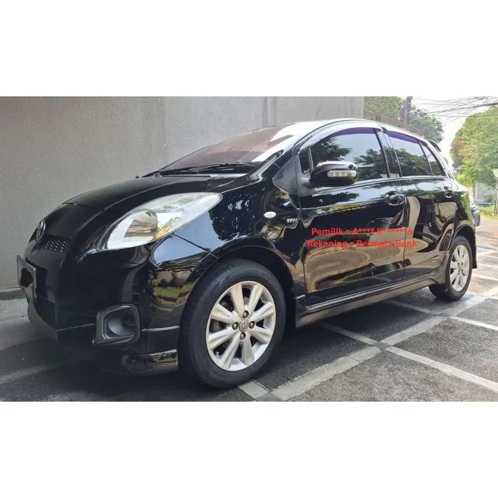 Toyota Yaris 2012 Bensin