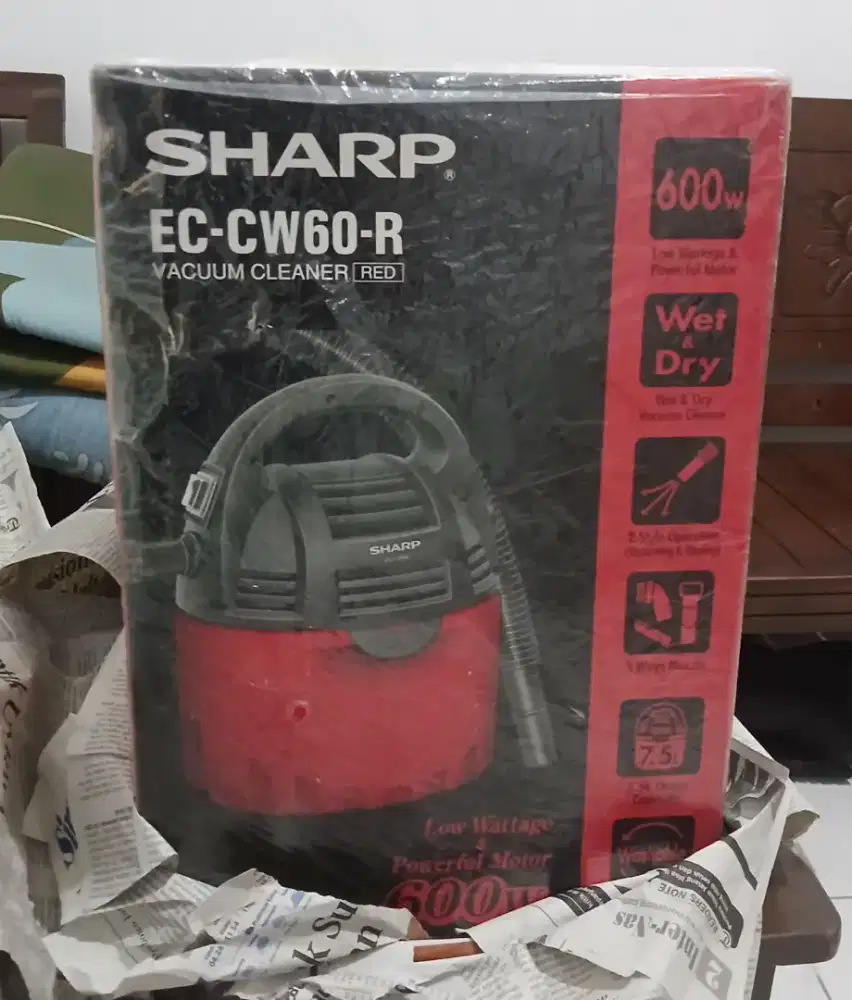 Dijual vacuum cleaner merk sharp
