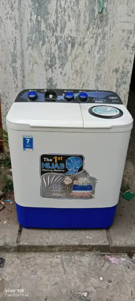 Dijual mesin cuci merek AQUA HIJAB SERIES