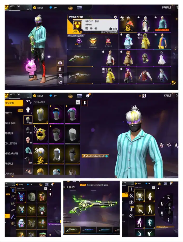 akun free fire murah