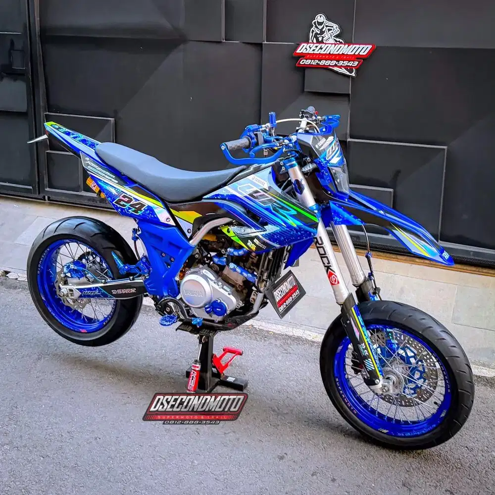 WR 155 SUPERMOTO‼️USD REALJUMP WR155 SIAP TOURING RALLY TRABAS