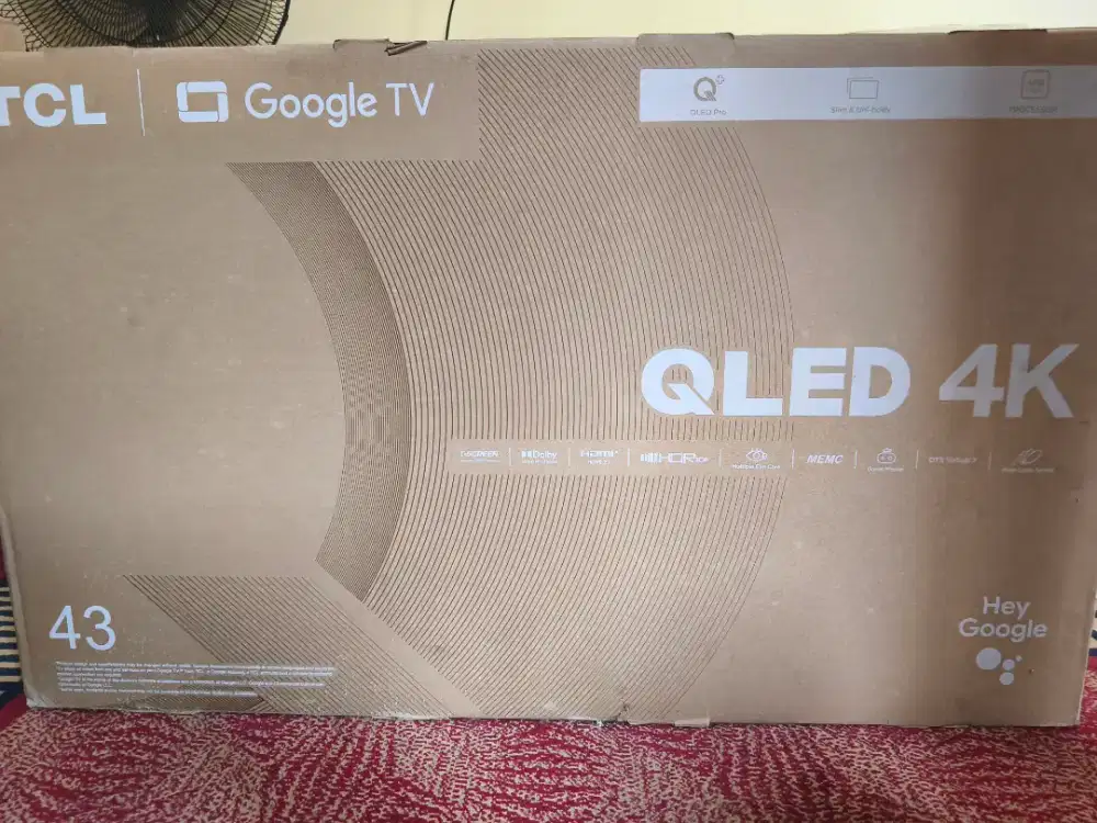 TCL GOOGLE TV 43 INCH