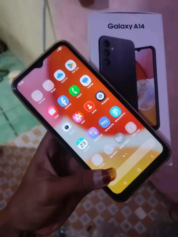 Edisi galau ngga punya duit mau di jual saja hp Samsung A14 ram 6/128
