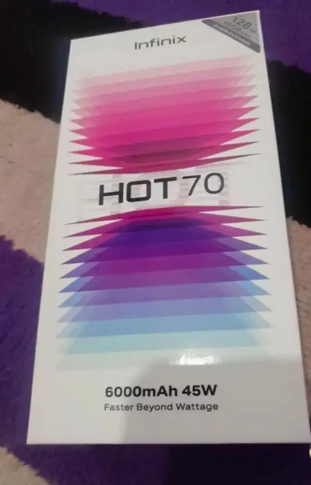 Infinix hot 70 Ram 8/128