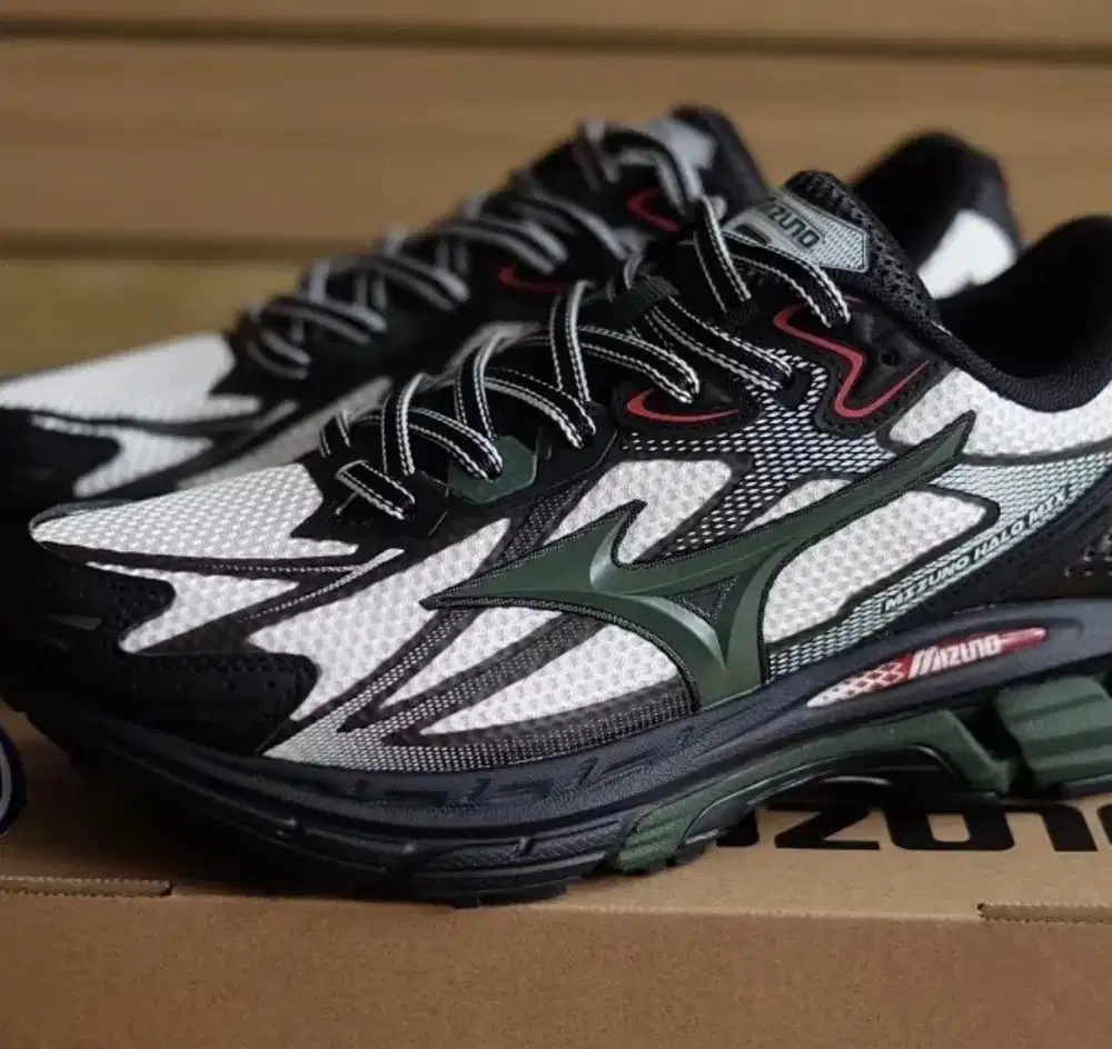 Mizuno Halo Mix Black Green Size 43