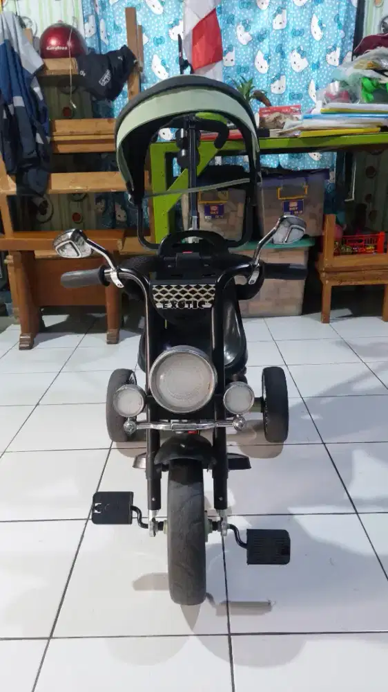 Sepeda roda tiga exotic