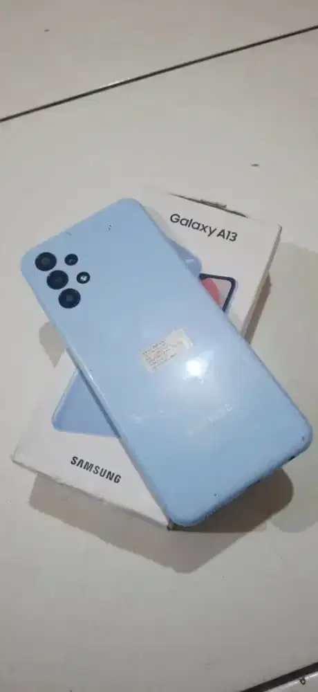 JUAL CEPAT SAMSUNG A13 NFC 6/128 FULLSET