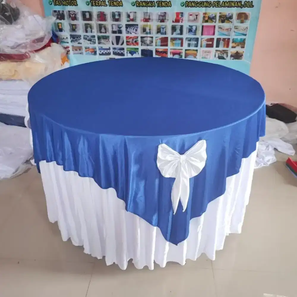 Cover meja bulat diameter 120 cm