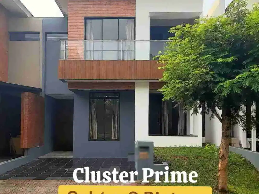 *MODERN HOUSE WITH BALCONY TERRACE*

Cluster Prime Sektor 9