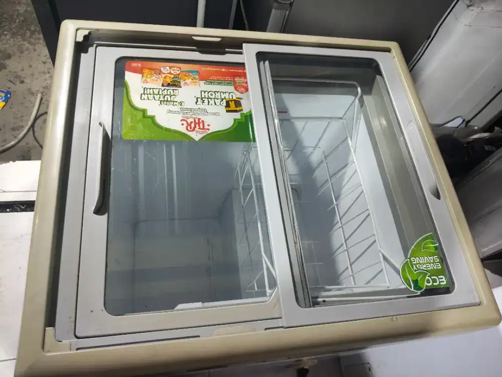 Frezer bok Sanwoo 100 liter cocok untuk jualan Frozen food