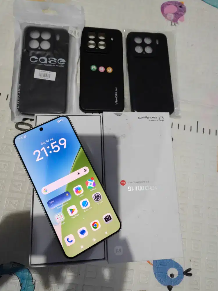Xiaomi 15 12/256 5G Mulus Terawat