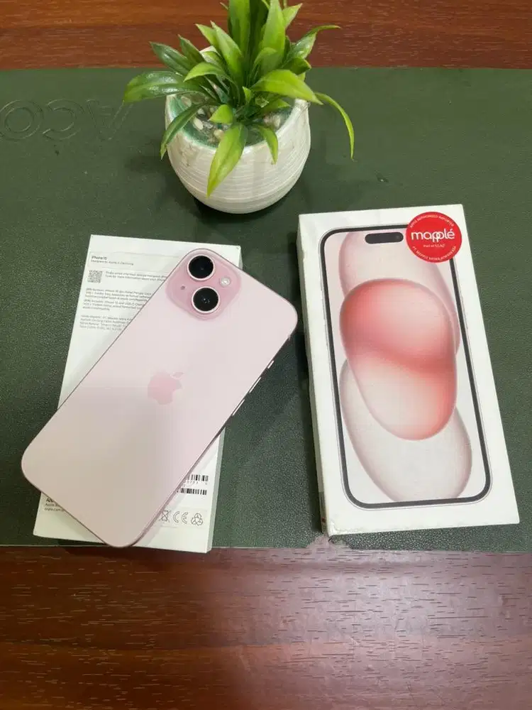 Iphone 15 256 Pink Garansi Resmi On 06/11/2026