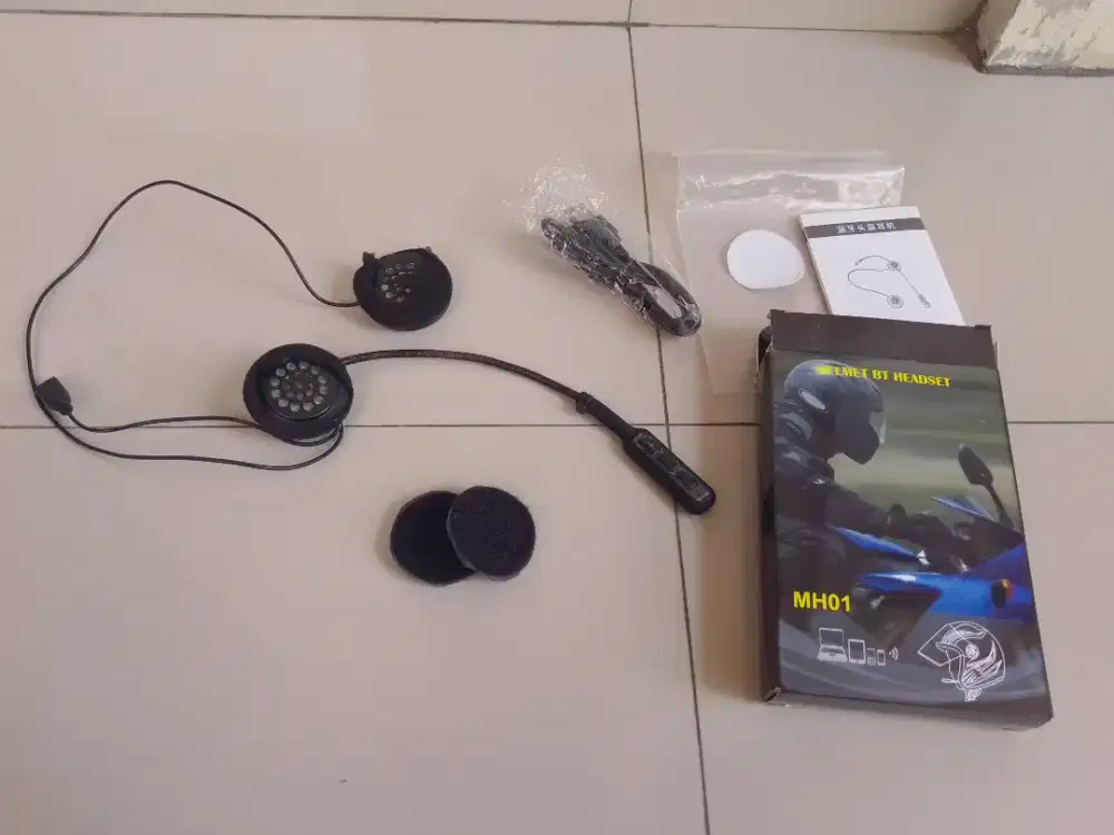 Headset Bluetooth Helm MH01 Not Intercom