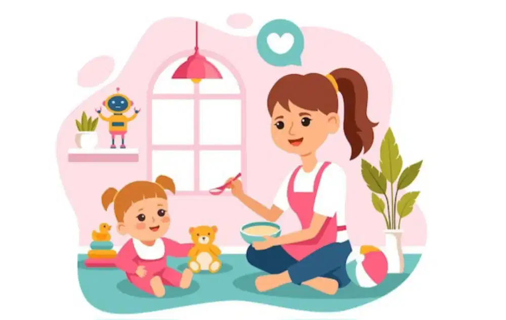 Dibutuhkan ART Jaga Anak 9 Bulan