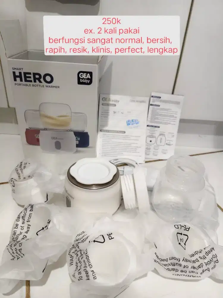 GEA BABY Smart Hero Portable Bottle Warmer GPW-100 Penghangat ASI