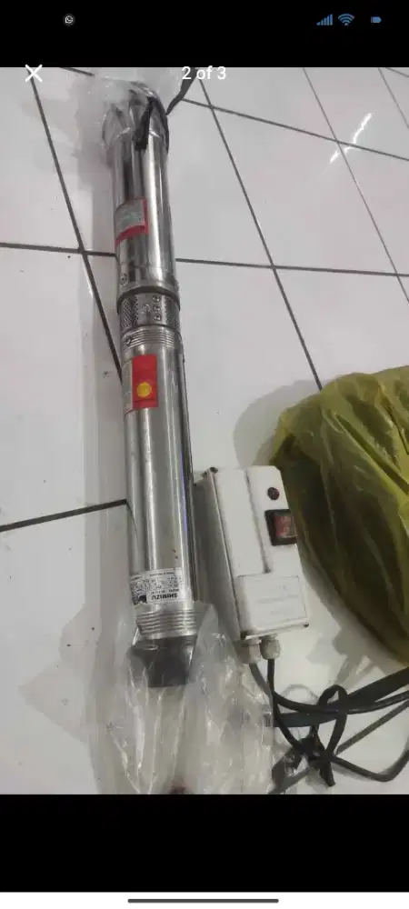 Pompa air sumur bor shimizu