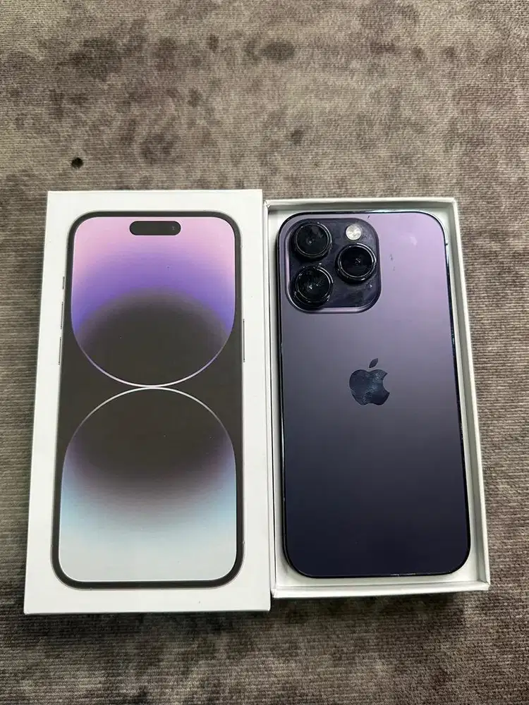 iPhone 14 Pro 256 Resmi Deep Purple