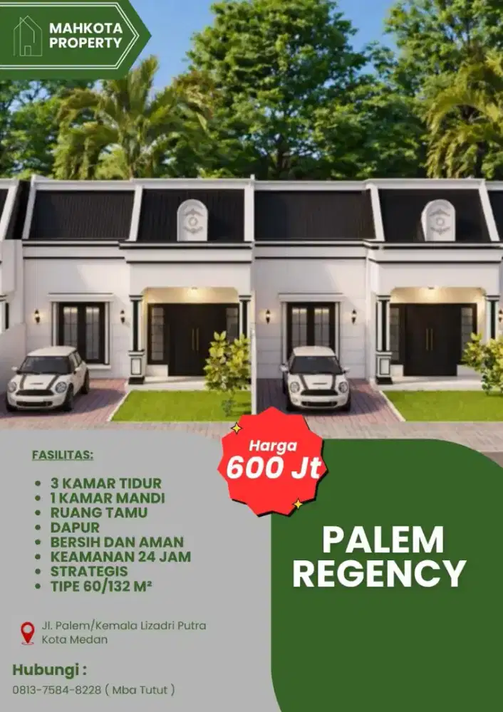 KOMPLEK PALEM LIZARDI PUTRA 13 UNIT