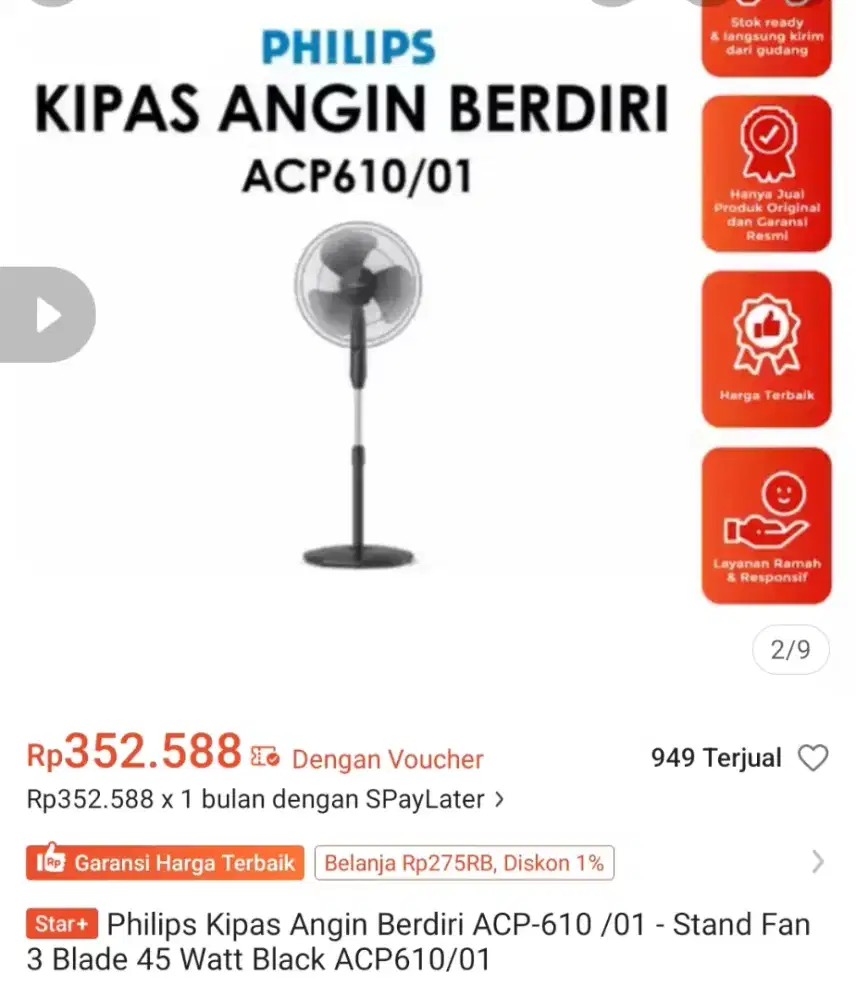 Kipas angin philip