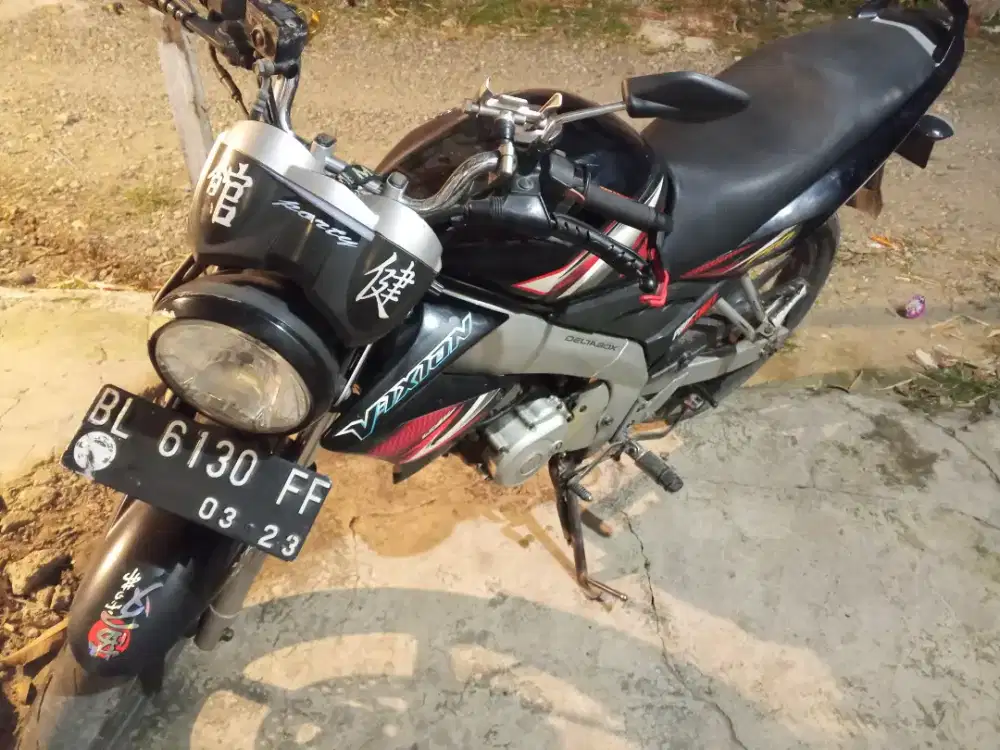 Jual Vixion old 2008 lengkap surat