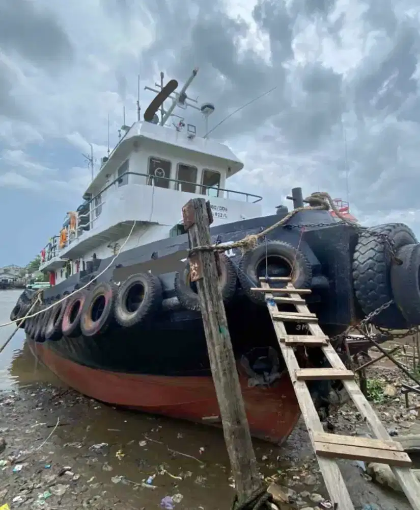 Di Jual Tugboat Rebuild 2025 Mesin Yanmar 600x2hp