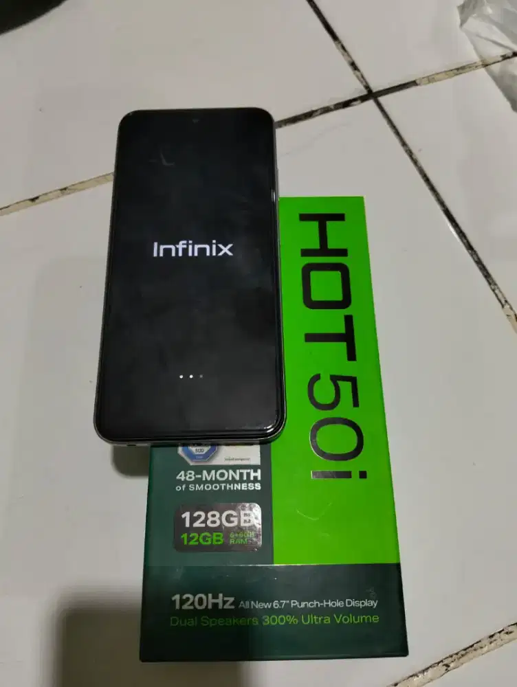 Di Jual Hp Infinix HOT 50i ram 6 plus 4 Rom 128