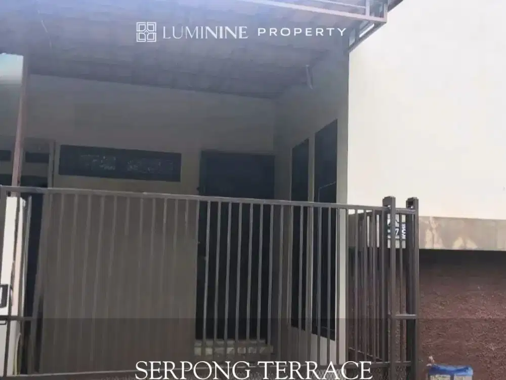 rumah dijual turun harga siap huni di serpong terrace serpong harga affordable
