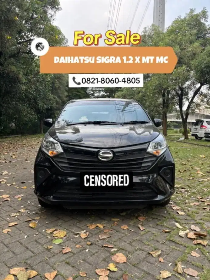 Daihatsu Sigra 1.2 MT MC | Hanya Jual Kredit | Proses Mudah