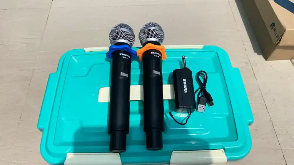 Mic Wireless Shure SM-8