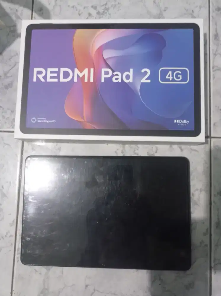 TABLET XIAOMI REDMI PAD 2 4G 6/128GB SUPPORT KARTU SIM Fullset